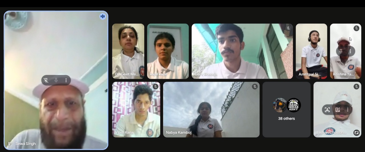 NSS Unit of IKGPTU Mohali Campus 1 Observes International Yoga Day with Guided Session by Col. Sewa Singh (Retd.)